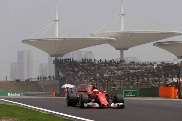 Chinese Grand Prix, Shanghai 06 - 09 April 2017 08.04.2017- Free Practice 3, Kimi Raikkonen (FIN) Scuderia Ferrari SF70H 