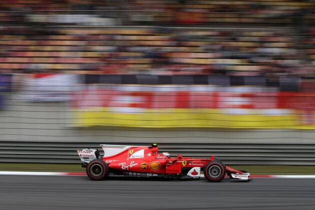 Chinese Grand Prix, Shanghai 06 - 09 April 2017 08.04.2017- Free Practice 3, Kimi Raikkonen (FIN) Scuderia Ferrari SF70H 
