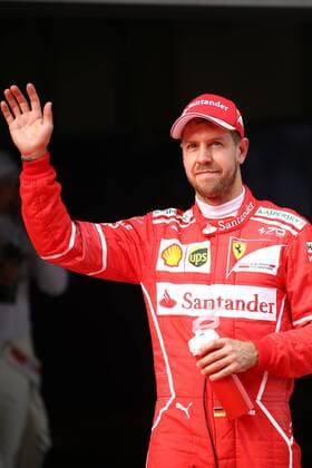 Chinese Grand Prix, Shanghai 06 - 09 April 2017 08.04.2017 - Qualifying, 2nd place Sebastian Vettel (GER) Scuderia Ferrari SF70H 