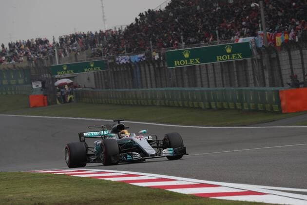 Chinese Grand Prix, Shanghai 06 - 09 April 2017 08.04.2017 - Qualifying, Lewis Hamilton (GBR) Mercedes AMG F1 W08 