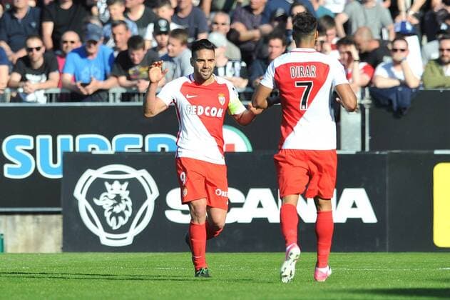 09 RADAMEL FALCAO (mon) - JOIE FOOTBALL : Angers vs Monaco - Ligue 1 - 08 04 2017 FEP Panoramic 