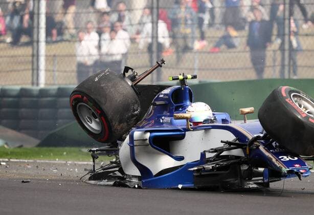 Italian F1 driver Antonio Giovinazzi of Sauber leaves the car after crashing during the qualifying session for the 2017 Formula One Chinese Grand Prix at the Shanghai International Circuit in Shanghai, China, 8 April 2017. Antonio Giovinazzi will line up on the grid for Sauber once again at the Chinese Grand Prix as Pascal Wehrlein continues his recovery from a back injury. Wehrlein pulled out of the season-opening race in Australia after Friday practice, but Ferrari reserve driver Giovinazzi fared well as a late call-up. The 23-year-old qualified 16th and placed 12th in the race, while team-mate Marcus Ericsson did not finish. Formula One: Antonio Giovinazzi set for Shanghai seat in Wehrlein s continued absence  pbu604281_17