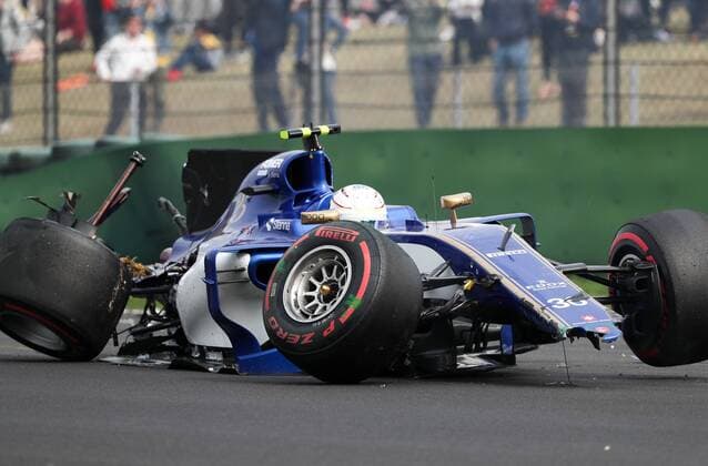 Italian F1 driver Antonio Giovinazzi of Sauber leaves the car after crashing during the qualifying session for the 2017 Formula One Chinese Grand Prix at the Shanghai International Circuit in Shanghai, China, 8 April 2017. Antonio Giovinazzi will line up on the grid for Sauber once again at the Chinese Grand Prix as Pascal Wehrlein continues his recovery from a back injury. Wehrlein pulled out of the season-opening race in Australia after Friday practice, but Ferrari reserve driver Giovinazzi fared well as a late call-up. The 23-year-old qualified 16th and placed 12th in the race, while team-mate Marcus Ericsson did not finish. Formula One: Antonio Giovinazzi set for Shanghai seat in Wehrlein s continued absence  pbu604281_33