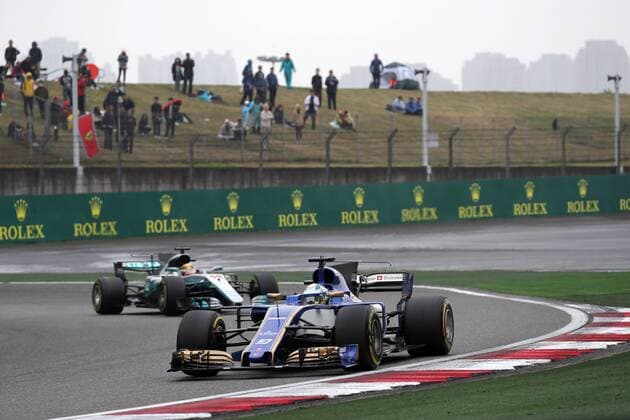 Chinese Grand Prix, Shanghai 06 - 09 April 2017 09.04.2017 - Race, Marcus Ericsson (SUE) Sauber C36 
