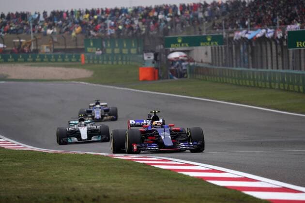 Chinese Grand Prix, Shanghai 06 - 09 April 2017 09.04.2017 - Race, Carlos Sainz Jr (ESP) Scuderia Toro Rosso STR12 