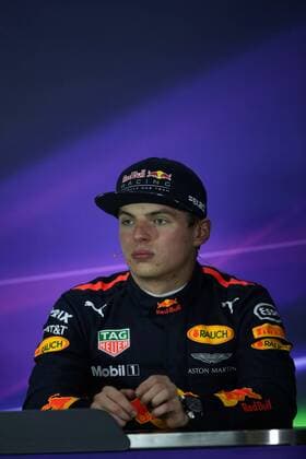 Chinese Grand Prix, Shanghai 06 - 09 April 2017 09.04.2017 - Race, press conference PK Pressekonferenz Max Verstappen (NED) Red Bull Racing RB13 
