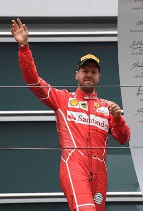 Sebastian Vettel, Scuderia Ferrari, formula 1 GP, China in Shanghai, 09.04.2017 Photo:mspb Lukas Gorys Sebastian Vettel, formula 1 GP, China