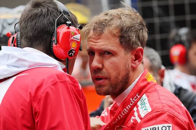 Chinese Grand Prix, Shanghai 06 - 09 April 2017 09.04.2017 - Race, Sebastian Vettel (GER) Scuderia Ferrari SF70H 