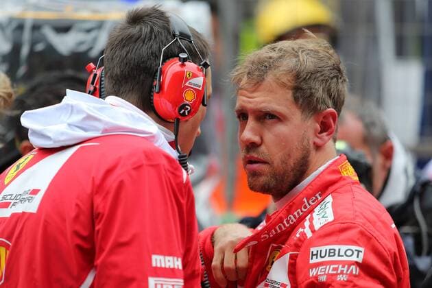 Chinese Grand Prix, Shanghai 06 - 09 April 2017 09.04.2017 - Race, Sebastian Vettel (GER) Scuderia Ferrari SF70H 