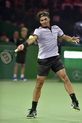 Roger Federer, SUI, Roger Federer - Andy Murray, The Match for Africa 3, Tennis, 10.04.2017 