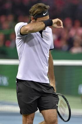 Roger Federer, SUI, Roger Federer - Andy Murray, The Match for Africa 3, Tennis, 10.04.2017 