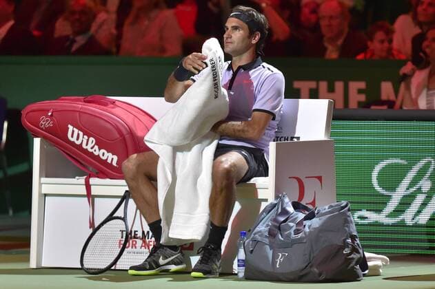 Roger Federer, SUI, Roger Federer - Andy Murray, The Match for Africa 3, Tennis, 10.04.2017 