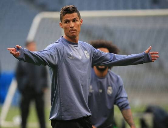 20170311, CL Abschlusstraining Real Madrid, Allianz Arena Muenchen, im Bild: Cristinao Ronaldo (Real Madrid)