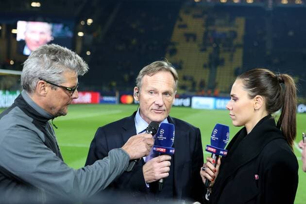 Joachim Watzke beim Tv Interview, Borussia Dortmund vs AS Monaco, UEFA Champions League, Viertelfinale, Fussball, 11.04.2017, Dortmund Copyright: xLangerx xEibner-Pressefotox EP_HLR