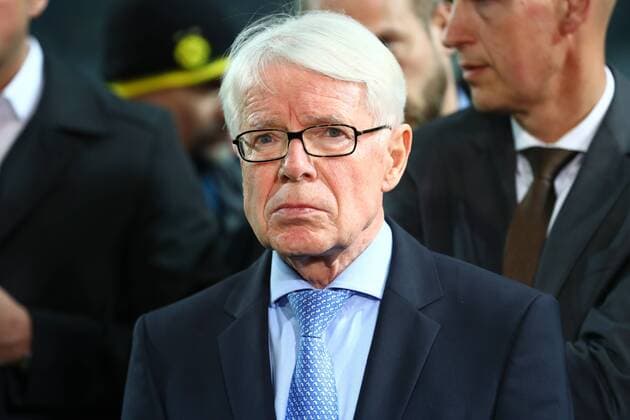 Dienstag 11.04.2017, Saison 2016 2017, UEFA Champions League, Viertelfinale Hinspiel im Signal Iduna Park, BVB 09 Borussia Dortmund - AS Monaco, Dr. Reinhard Rauball (BVB, Praesident und DFL-Ligapraesident)