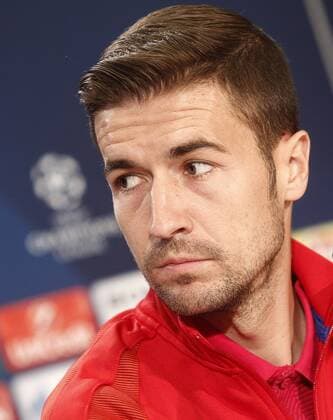 Atletico de Madrid s Gabi Fernandez in press conference PK Pressekonferenz April 11, 2017.  (20170411103)