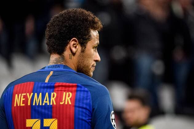 Neymar of Barcelona during the UEFA Champions League quarter final match between Juventus and Barcelona at the Juventus Stadium, Turin, Italy on 11 April 2017. Copyright: xGiuseppexMaffiax 14920125