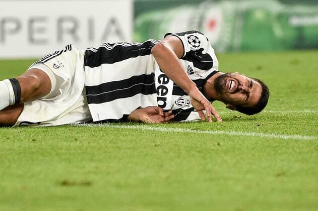April 11, 2017 - Rome, Italy - Sami Khedira of Juventus during the UEFA Champions League quarter final match between Juventus and Barcelona at the Juventus Stadium, Turin, Italy on 11 April 2017. Juventus - Barcelona Champions League  - ZUMAn230 20170411_zaa_n230_177 Copyright: xGiuseppexMaffiax