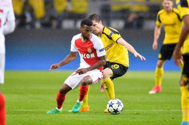27 THOMAS LEMAR (mon) FOOTBALL : Borussia Dortmund vs Monaco - Ligue des Champions - 12 04 2017 AnthonyBIBARD FEP Panoramic 