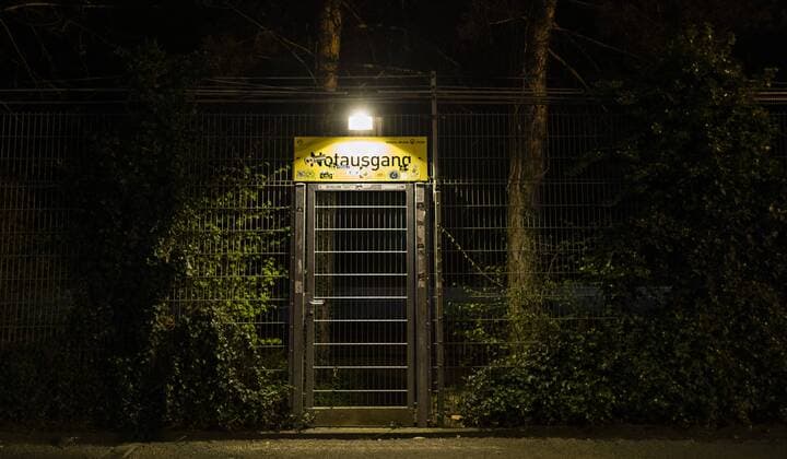 Dortmund, 12.04.2017 BvB Notausgang Borussia Dortmund - AS Monaco