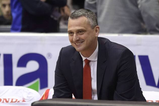 DEJAN RADONJIC trener kosarkasa Crvene zvezde na utakmici finala Jadranske ABA lige protiv Cedevite Zagreb u hali Pionir, Beograd 10.04.2017. godine MarkoxMetlas 