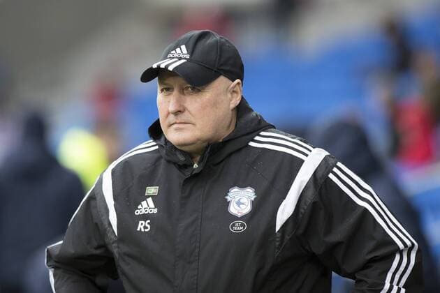 Fußball, Trainerhistorie Brighton & Hove Albion von 1901 bis heute Cardiff City manager Russell Slade during the Sky Bet Championship match between Cardiff City and Brighton and Hove Albion at the Cardiff City Stadium, Cardiff, Wales on 20 February 2016. Copyright: xMarkxHawkinsx 08550010