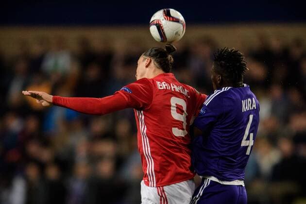 beim Europe League Viertelfinale zwischen RSC Anderlecht und Manchester United ManU am 13.04.2017 Anderlecht Copyright: xSchuelerx xEibnerx-xPressefotox EP_JSE