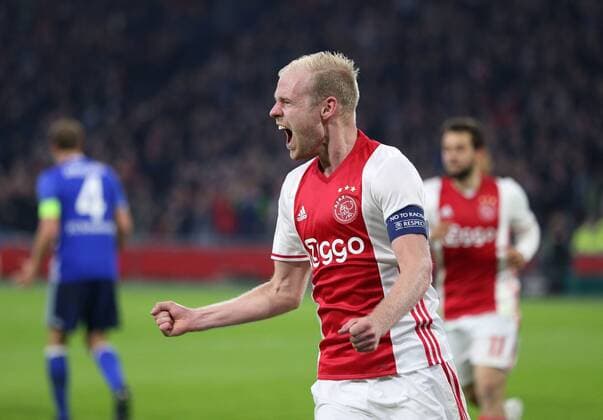13.04.2017, Fussball, UEFA Europa League, Saison 2016 2017, Viertelfinale, Ajax Amsterdam - FC Schalke 04, ubel Davy Klaassen (Ajax Amsterdam)