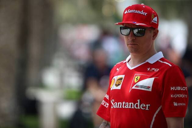 Bahrain Grand Prix, Sakhir 13 - 16 April 2017 14.04.2017 - Kimi Raikkonen (FIN) Scuderia Ferrari SF70H 