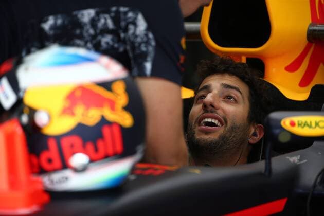 Bahrain Grand Prix, Sakhir 13 - 16 April 2017 14.04.2017 - Free Practice 1, Daniel Ricciardo (AUS) Red Bull Racing RB13 