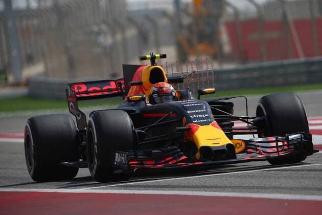 Bahrain Grand Prix, Sakhir 13 - 16 April 2017 14.04.2017 - Free Practice 1, Max Verstappen (NED) Red Bull Racing RB13 