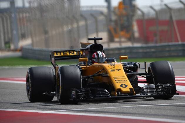 Bahrain Grand Prix, Sakhir 13 - 16 April 2017 14.04.2017 - Free Practice 1, Nico Hulkenberg (GER) Renault F1 Team RS17 