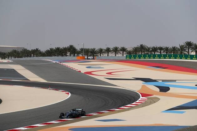 Bahrain Grand Prix, Sakhir 13 - 16 April 2017 14.04.2017 - Free Practice 1, Valtteri Bottas (FIN) Mercedes AMG F1 W08 