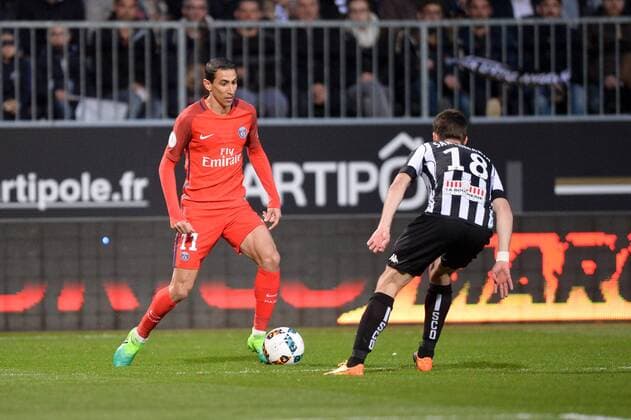 11 ANGEL DI MARIA (psg) FOOTBALL : Angers vs Paris SG - Ligue 1 - 14 04 2017 AnthonyBIBARD FEP Panoramic 