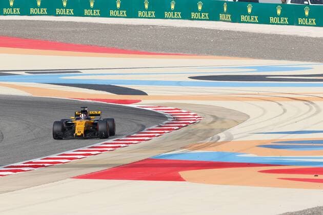Motorsports: FIA Formula One World Championship WM Weltmeisterschaft 2017, Grand Prix of Bahrain, 27 Nico Hülkenberg (Renault F1 Team), Sakhir Bahrain xHOCHxZWEIx