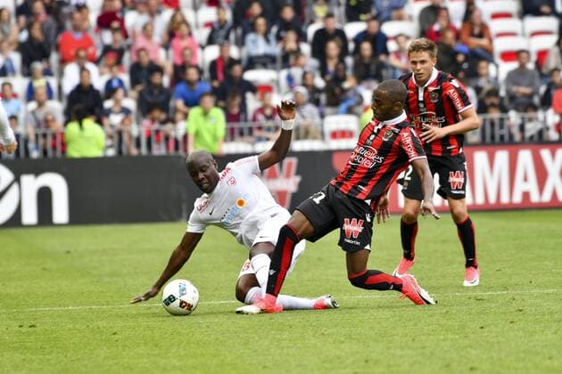 Fußball, OGC Nizza - AS Nancy Ricardo Pereira (OGC Nice) FOOTBALL : Nice vs Nancy - Ligue 1 - 15 04 2017 NorbertScanella Panoramic 
