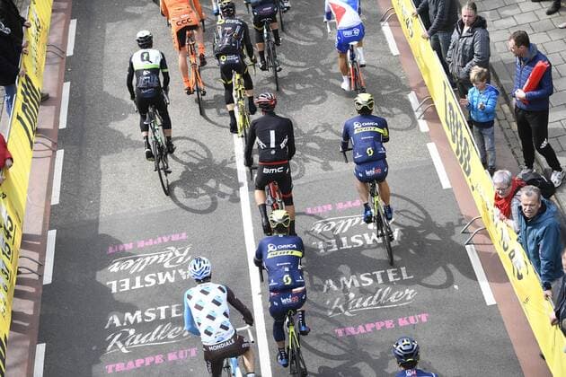 Illustration picture shows the 52nd edition of the Amstel Gold Race one day cycling race, 121,6 km from Maastricht to Valkenburg, The Netherlands, Sunday 16 April 2017. YORICKxJANSENS  x05082250x
