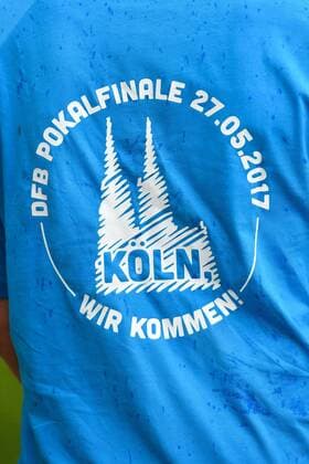 Pokalfinale 2017 - T-Shirt SC Sand, DFB Pokal - Halbfinale , Bayer 04 Leverkusen - SC Sand, xmkx