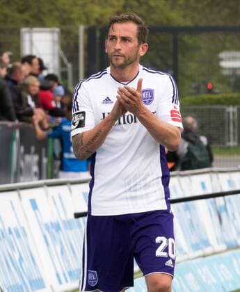 16.04.2017, xomx, Fussball 3.Liga, FSV Frankfurt - VfL Osnabrueck, emspor v.l. Marc Heider (VfL Osnabrueck) Portrait Frankfurt
