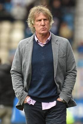 Fußball 2. Bundesliga 29. Spieltag VfL Bochum - SpVgg Greuther Fürth am 16.04.2017 im Vonovia Ruhrstadion in Bochum Gertjan Verbeek ( Trainer Bochum ) xRx