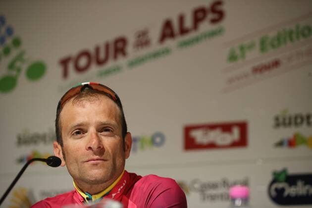 CYCLING - Tour of the Alps KUFSTEIN,AUSTRIA,17.APR.17 - CYCLING - Tour of the Alps, stage 1, Kufstein - Innsbruck. Image shows Michele Scarponi (Astana Pro Team). GEPAxpictures xAndreasxPranter