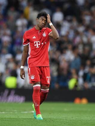 FUSSBALL CHAMPIONS LEAGUE SAISON 2016 2017 VIERTELFINALE RUECKSPIEL Real Madrid - FC Bayern Muenchen 18.04.2017 Enttaeuschung FC Bayern; David Alaba nach dem Spiel 
