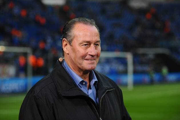 GER, UEFA EL, FC Schalke 04 (GER) vs Ajax Amsterdam (NED) 20.04.2017, Veltins-Arena, Gelsenkirchen, GER, UEFA EL, FC Schalke 04 (GER) vs Ajax Amsterdam (NED), im Bild Huub Stevens Foto © nordphoto Treese nordphotoxTreese