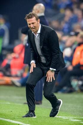 Trainer Markus Weinzierl (FC Schalke 04) beim Europa League Spiel zwischen dem FC Schalke 04 und Ajax Amsterdam am 20.04.2017, Gelsenkirchen Copyright: xSchuelerx xEibnerx-xPressefotox EP_JSE