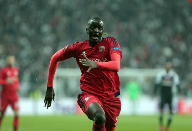 Olympique Lyon s Mouctar Diakhaby during UEFA Europa League second leg quarter final football match between Besiktas and Olympique Lyon on April 20, 2017, at the Vodafone arena stadium in Istanbul. (  Copyright: TolgaxAdanali 15675892