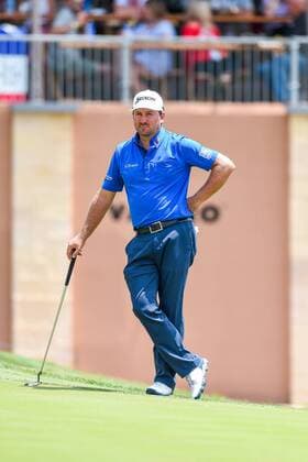 SAN ANTONIO, TX - APRIL 20: Graeme McDowell looks on during the first round of the Valero Texas Open at the TPC San Antonio Oaks Course in San Antonio, TX on April 20, 2017. (Photo by Daniel Dunn Icon Sportswire) GOLF: APR 20 PGA Golf Herren - Valero Texas Open - First Round Icon17042022 EDITORIAL USE ONLY