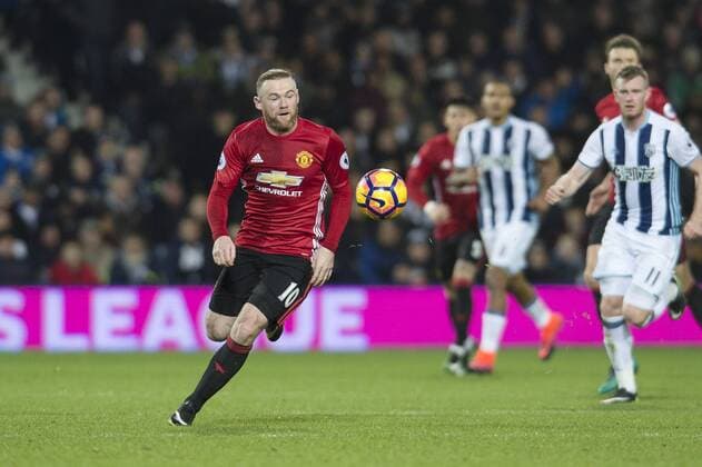 Wayne Rooney of Manchester United ManU in action during the Premier League match between West Bromwich Albion and Manchester United at The Hawthorns, West Bromwich, England on 17 December 2016. Copyright: xDarrenxMusgrovex 13430064