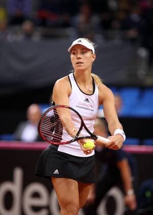 Tennis Fed Cup Deutschland - Ukraine Deutschland, Stuttgart, 22.04.2017, Tennis, Fed Cup, Deutschland - Ukraine: Angelique Kerber (GER).