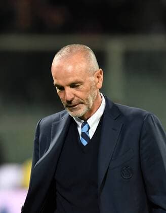 IPP20170422 Football - soccer: Serie A, AC Florenz - Inter Mailand, Stefano Pioli allenatore Inter -- (Hinweis: Verwendung nur in Deutschland - only Germany) xHOCHxZWEIx xItalyxPhotoxPressx 