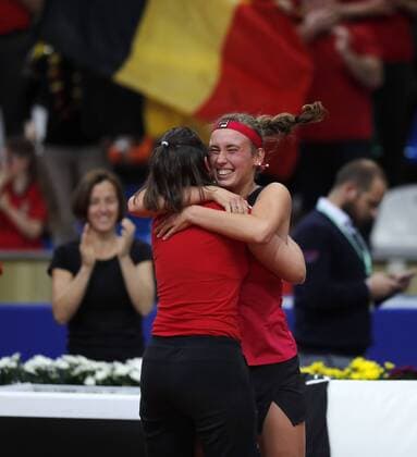 Fed Cup 2017 RUS-BEL Match 3. Elise MERTENS (BEL)